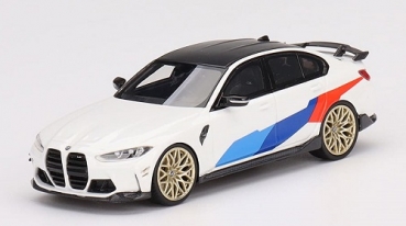 TSM430573 BMW M3 M-Performance (G80) Alpine White 1:43