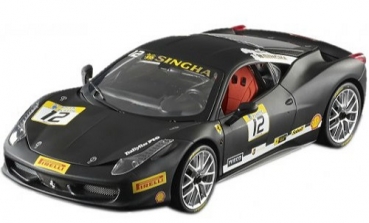 BCT90 Ferrari 458 Challenge Heritage Series 2011, matt black 1:18