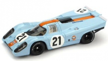 R494 PORSCHE 917 LE MANS 1970 24H LE MANS 1970 RODRIGUEZ-KIKKUNEN #21 SCUD. JWA-GULF 1:43