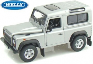 22498S LAND ROVER DEFENDER 90 silver 1:24