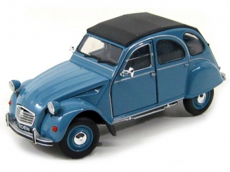 24009BL Citroen 2CV, blue 1:24