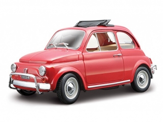 22099R Fiat 500L 1968 red	1:24