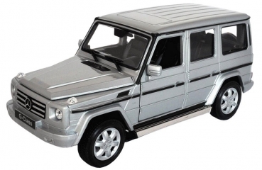 24012S Mercedes-Benz G-Class silver 1:24