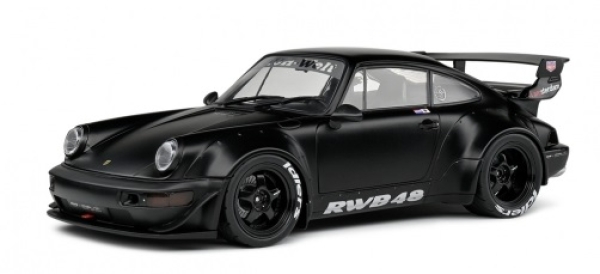 421186353	Porsche 911 (964) RWB Bodykit Darth Vader 2016 matt Black	1:18