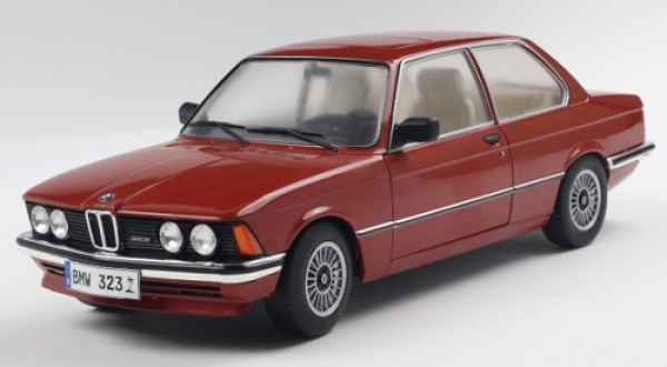 421186492	BMW 323I (E21) 1980 dark red	1:18