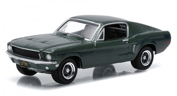 44723  1968 Ford Mustang GT Fastback - Highland Green	1:64