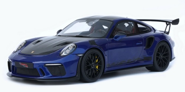 GT526 Porsche 911 (991.2) GT3 RS Weissach Package San Marino blue 2018 1:18