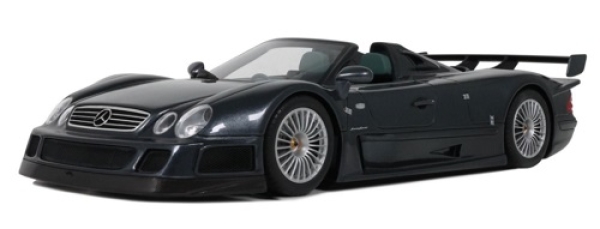 GT960 Mercedes-Benz CLK-GTR Roadster 1999 steel grey metallic 1:18