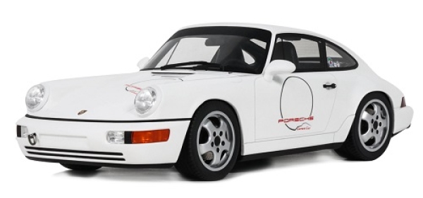 GT995 Porsche 911 (964) Carrera Cup USA Edition 1992 Grand Prix white 1:18