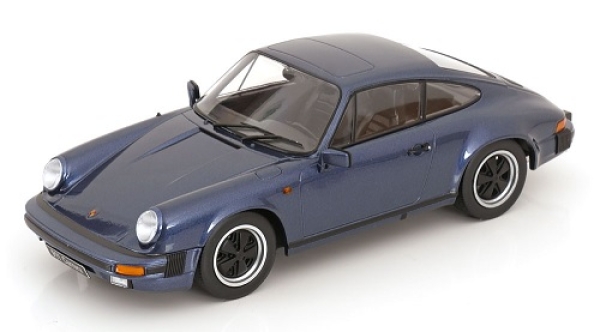 KK180664 Porsche 911 Carrera Coupe 1983 darkblue metallic 1:18