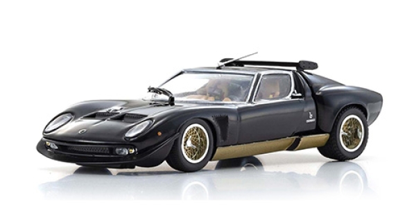 KYO3203BK LAMBORGHINI MIURA SVR - BLACK 1:43