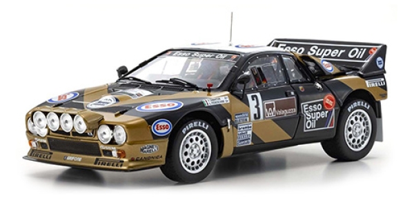 KYO8306H0 LANCIA RALLYE 037 - #3 - TARGA FLORIO - TABATON/TEDESCHINI 1985 1:18