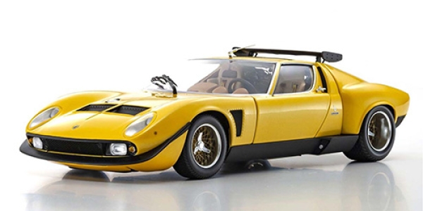 KYO8319GY LAMBORGHINI MIURA SVR – YELLOW 1:18