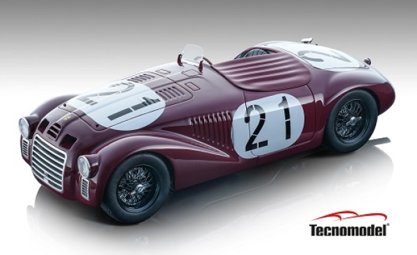 TM18301D	Ferrari 159S 1947 12H di Pescara 2nd Place #21 Driven by: Franco Cortese	1:18