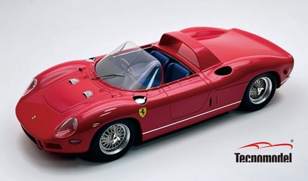 TM18309A Ferrari 330P Press Version 1965 Red 1:18