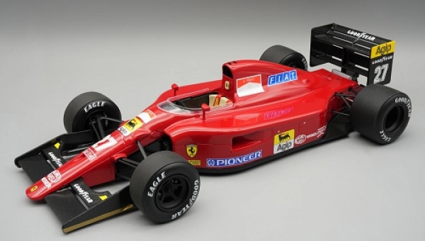 TM18392B Ferrari 642 F1 1991 Monaco GP #27 Driven by: Alain Prost 1:18